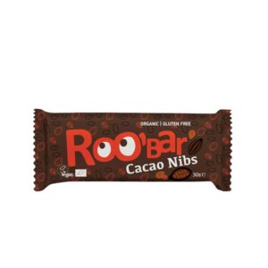Roobar bio kakaóbab–mandula gyümölcsszelet 30 g